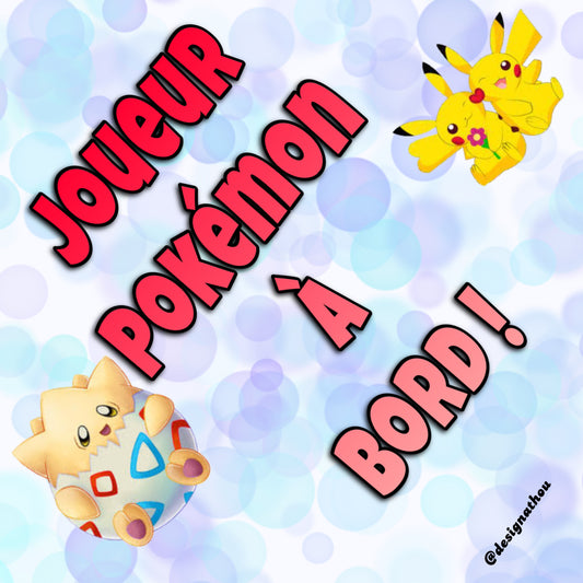 Joueur Pokémon à bord !