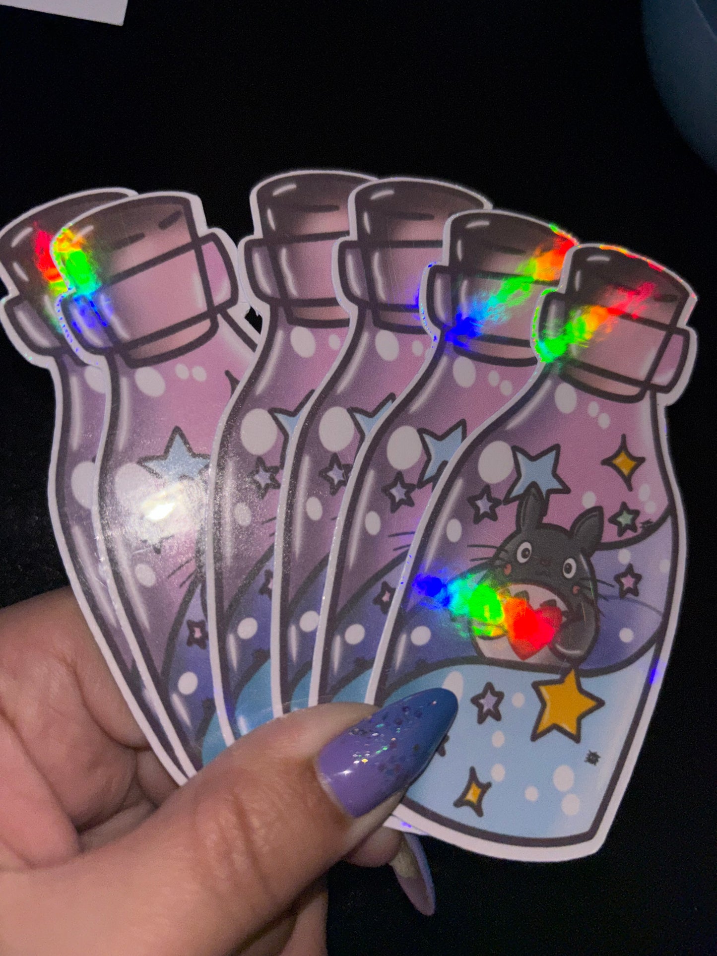 Marque page Design Form Holographique