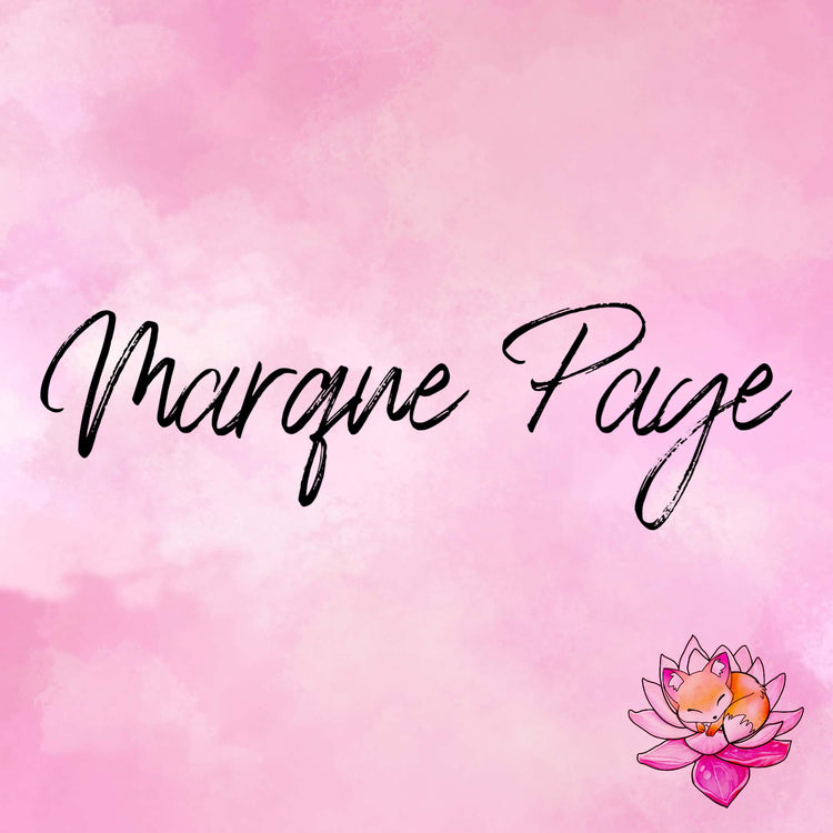 MARQUE PAGE