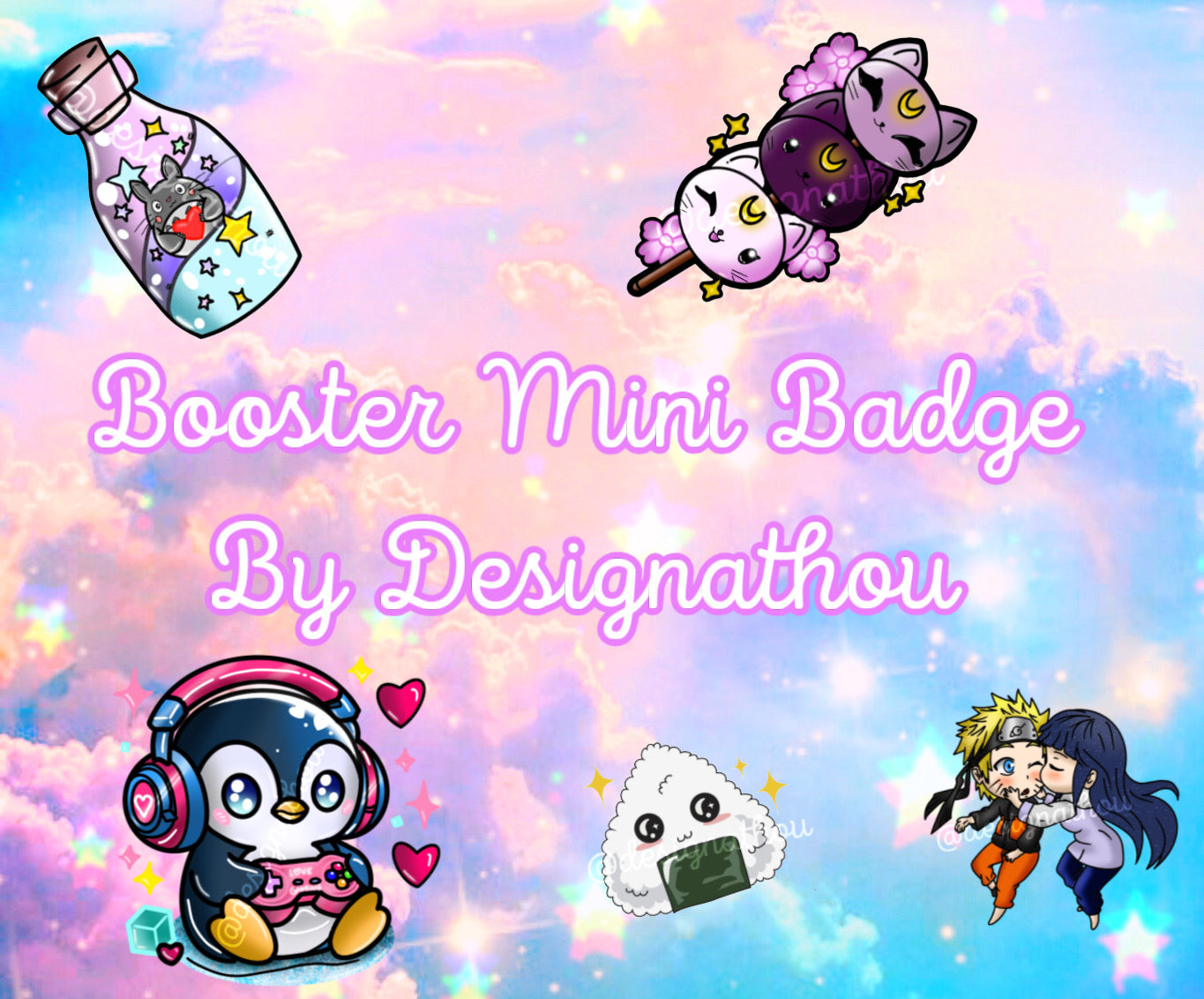 BOOSTER MINI BADGE