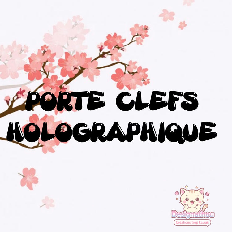 PORTE CLEFS HOLOGRAPHIQUE