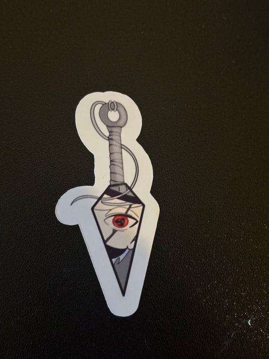 Sticker Kunai Kakashi Hatake Naruto