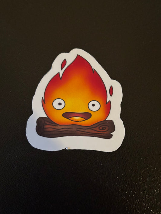 Sticker Calcifer Studio Ghibli